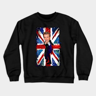 Caricature Egg Head 12th Doctor Crewneck Sweatshirt